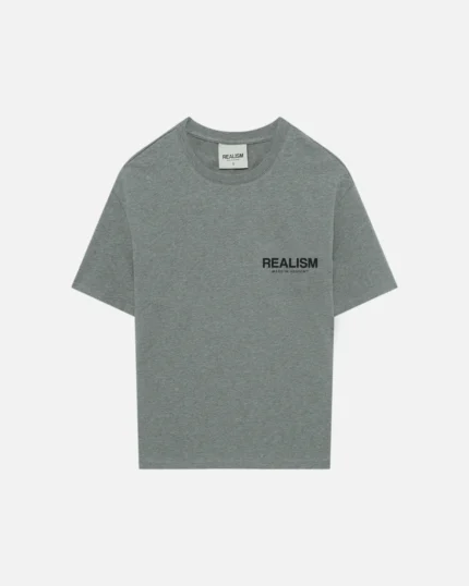 Realism Heaven Logo T-shirt Dark Heather