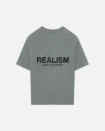 Realism Heaven Logo T-shirt Dark Heather