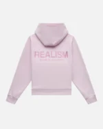 Glimmer Logo Realism Powder Pink Hoodie