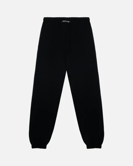Realism Heaven Black Logo Sweatpants
