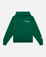 Realism Back Logo Green Hoodie