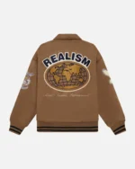 Realism Worldwide Coaches Tan Jacket