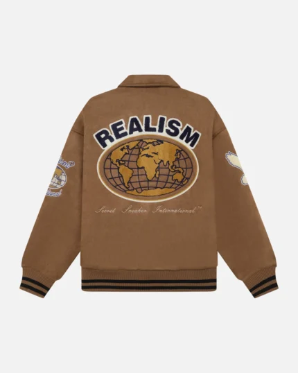 Realism Worldwide Coaches Tan Jacket
