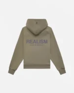 Heaven Logo Reflective Realism Hoodie Cement