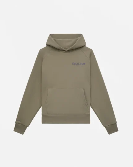Heaven Logo Reflective Realism Hoodie Cement