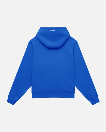 Realism Azure Blue Hoodies