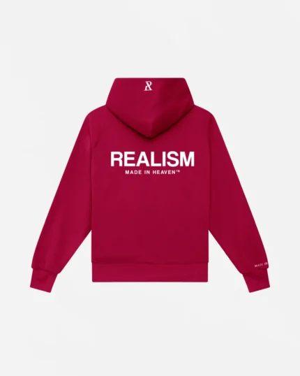 Carmine Realism Red Hoodies