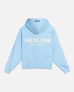 Court Boxy Realism Hoodie Sky Blue