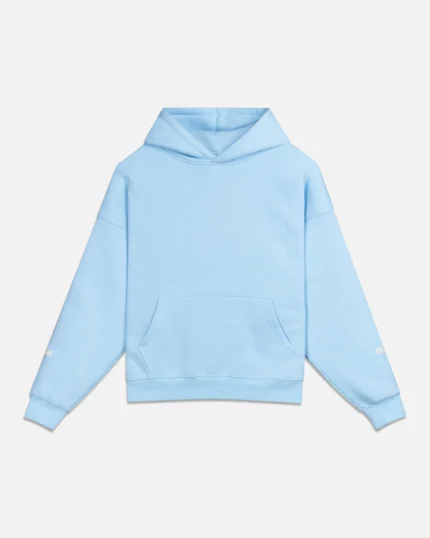 Court Boxy Realism Hoodie Sky Blue