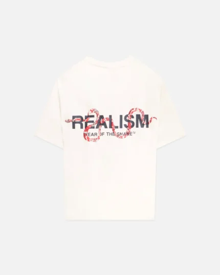 Realism Snake Logo Shell T-shirt