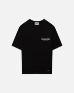 Heaven Logo Tee Realism Black T-shirt