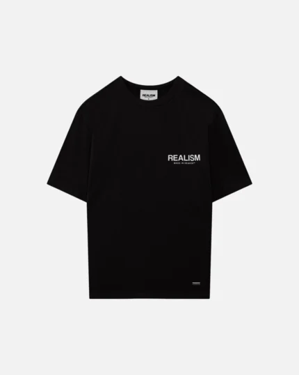 Heaven Logo Tee Realism Black T-shirt