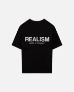 Heaven Logo Tee Realism Black T-shirt