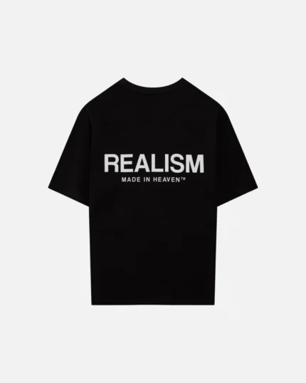 Heaven Logo Tee Realism Black T-shirt