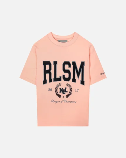 Realism Logo Coral T-shirt