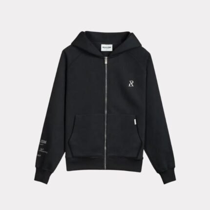 Radiant Realism Zip Black Tracksuit