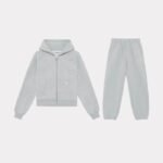 Realism Legacy Zip Up Grey Tracksuit