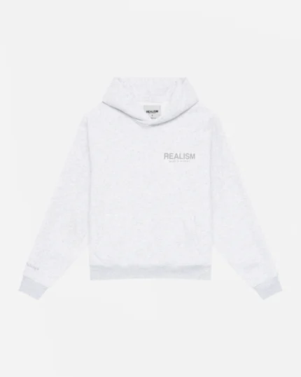 Heaven Logo Realism White Hoodie